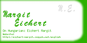 margit eichert business card